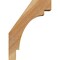 Ekena Millwork 4"W x 10"D x 14"H Merced Rough Sawn Knee Brace, Western Red Cedar BRC04X10X14MRC00RWR - alternate 3